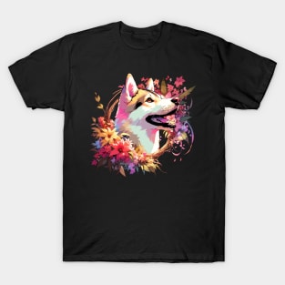 Canaan Dog Joyful Mothers Day Dog Mom Gift T-Shirt